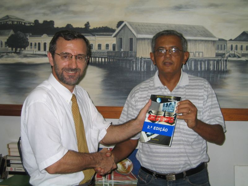 Miguel Borghezan e Cristovam Sena